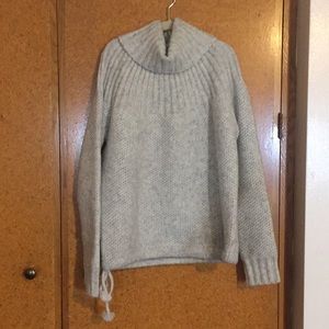 Madewell Snowbound Drawstring Sweater size S